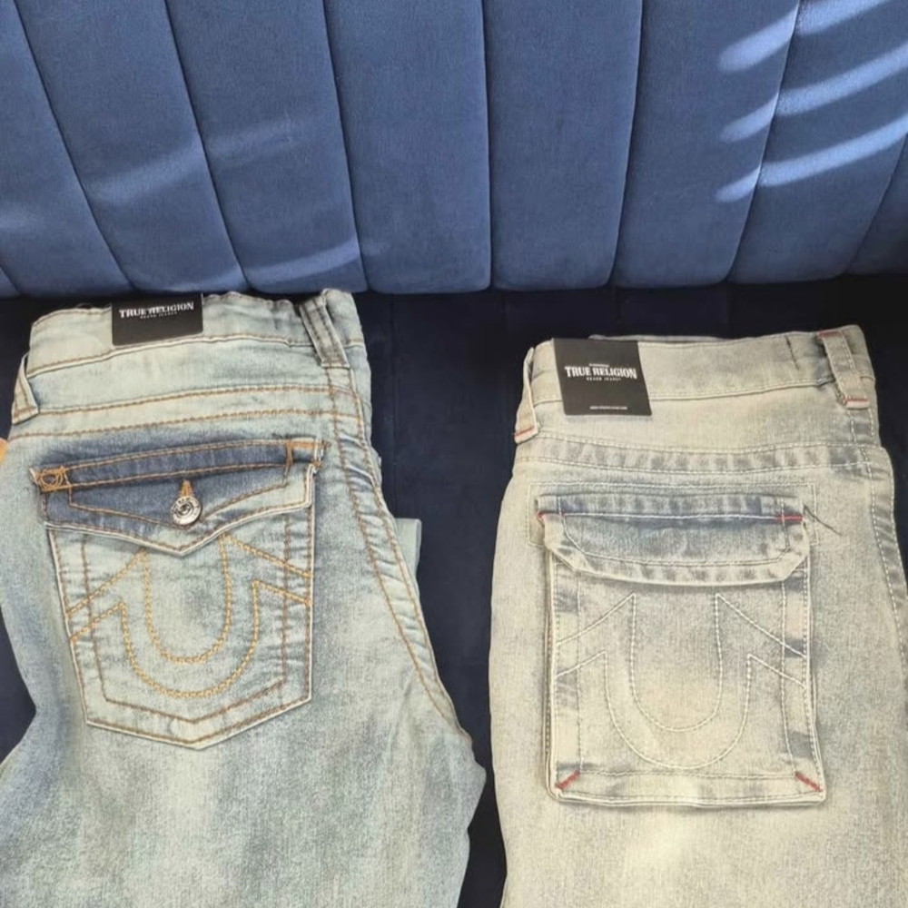 True Religion Light Blue Denim Jeans